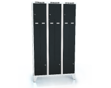 Cloakroom locker Z-shaped doors ALSIN with feet 1920 x 1050 x 500